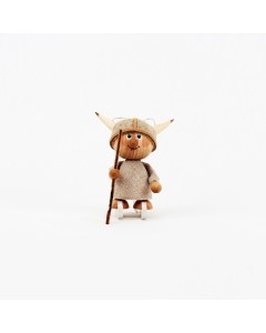 Viking Boy on Hockey Skates