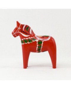 Vintage Red Dala Horse
