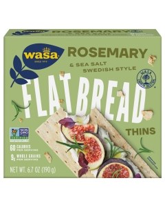 Wasa Thins - Rosemary & Sea Salt