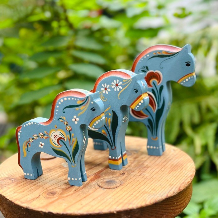 Rosemaling Fjord Horse Painting Class